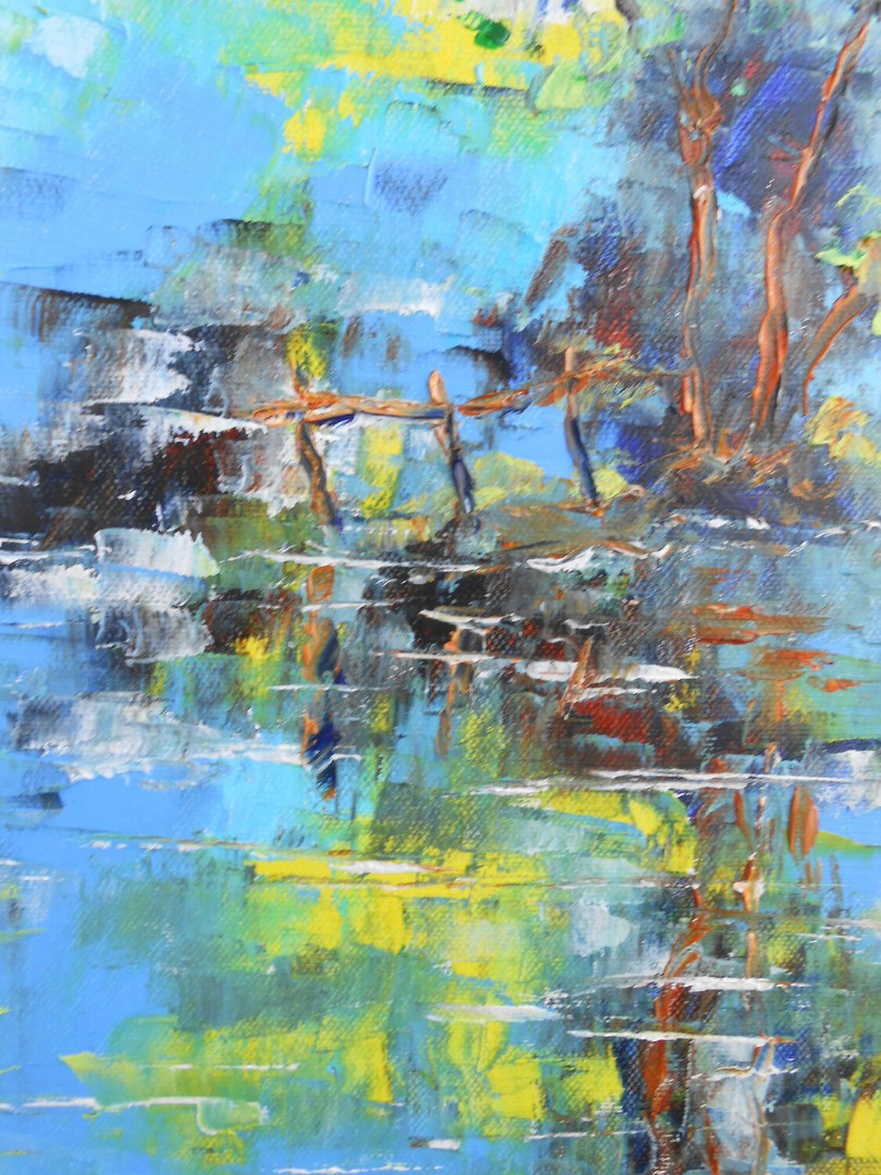 La Rive des Eaux calmes détail 2