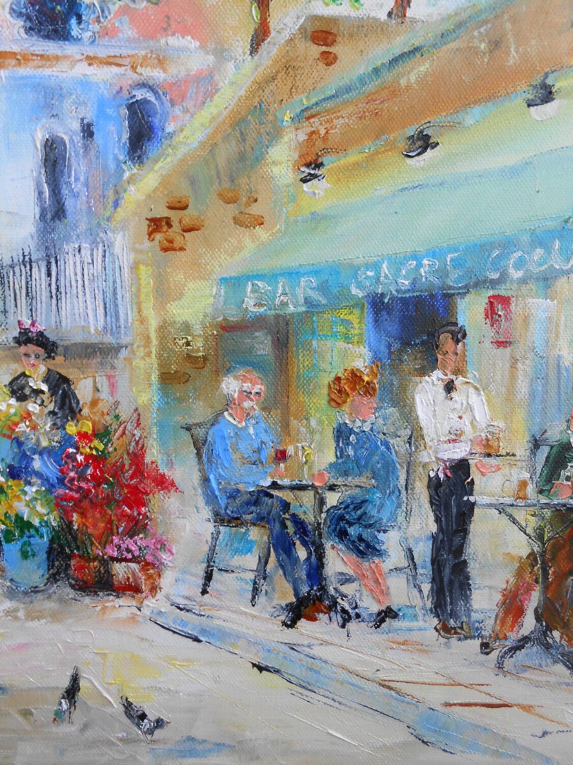 Paris bohème aux pieds du Sacré Coeur détail1