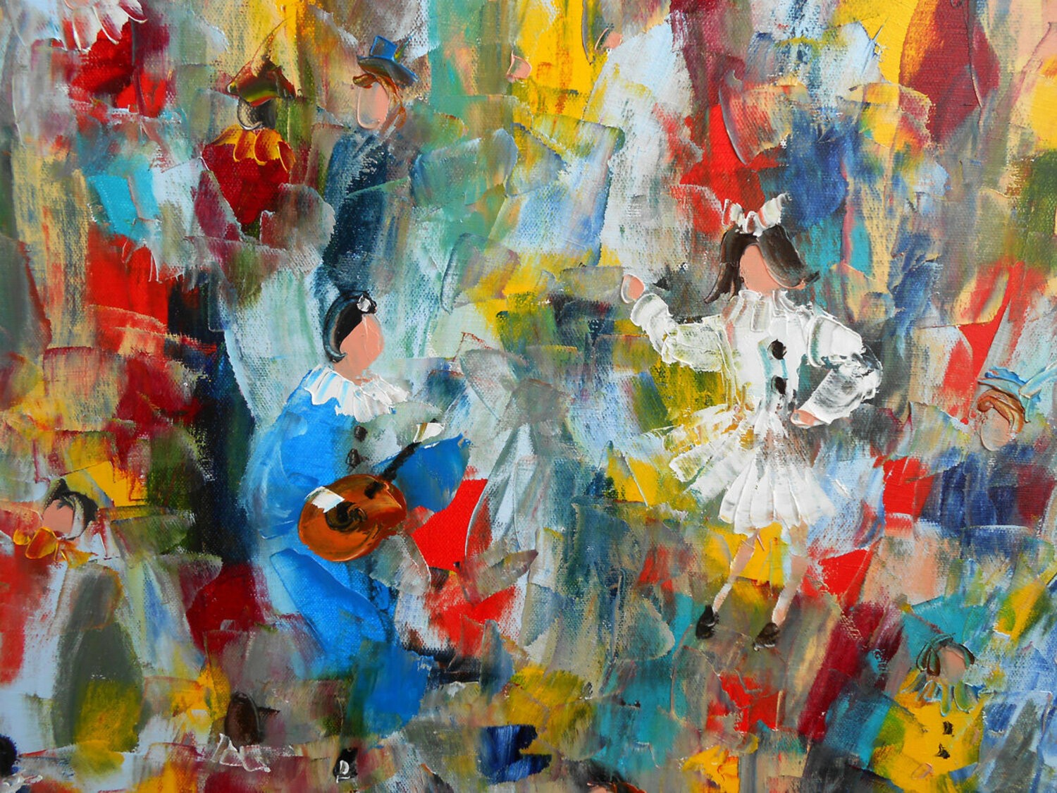 Comedia Dell'Arte détail