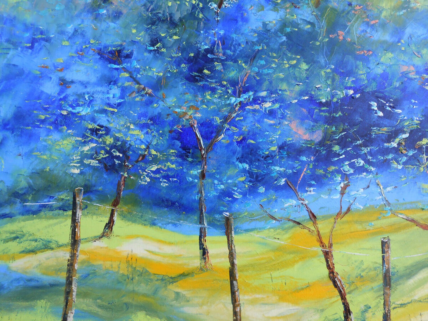 Paysage de Lorraine détail 1