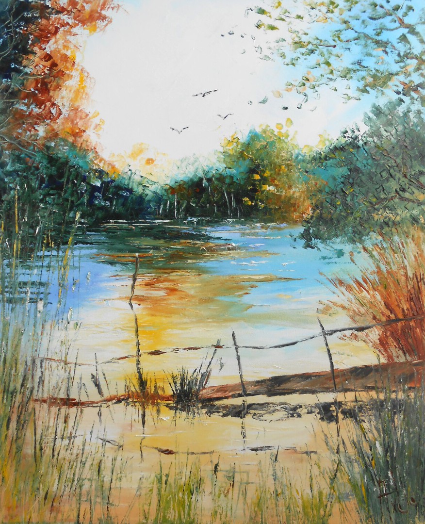 Matin au bord du Lac