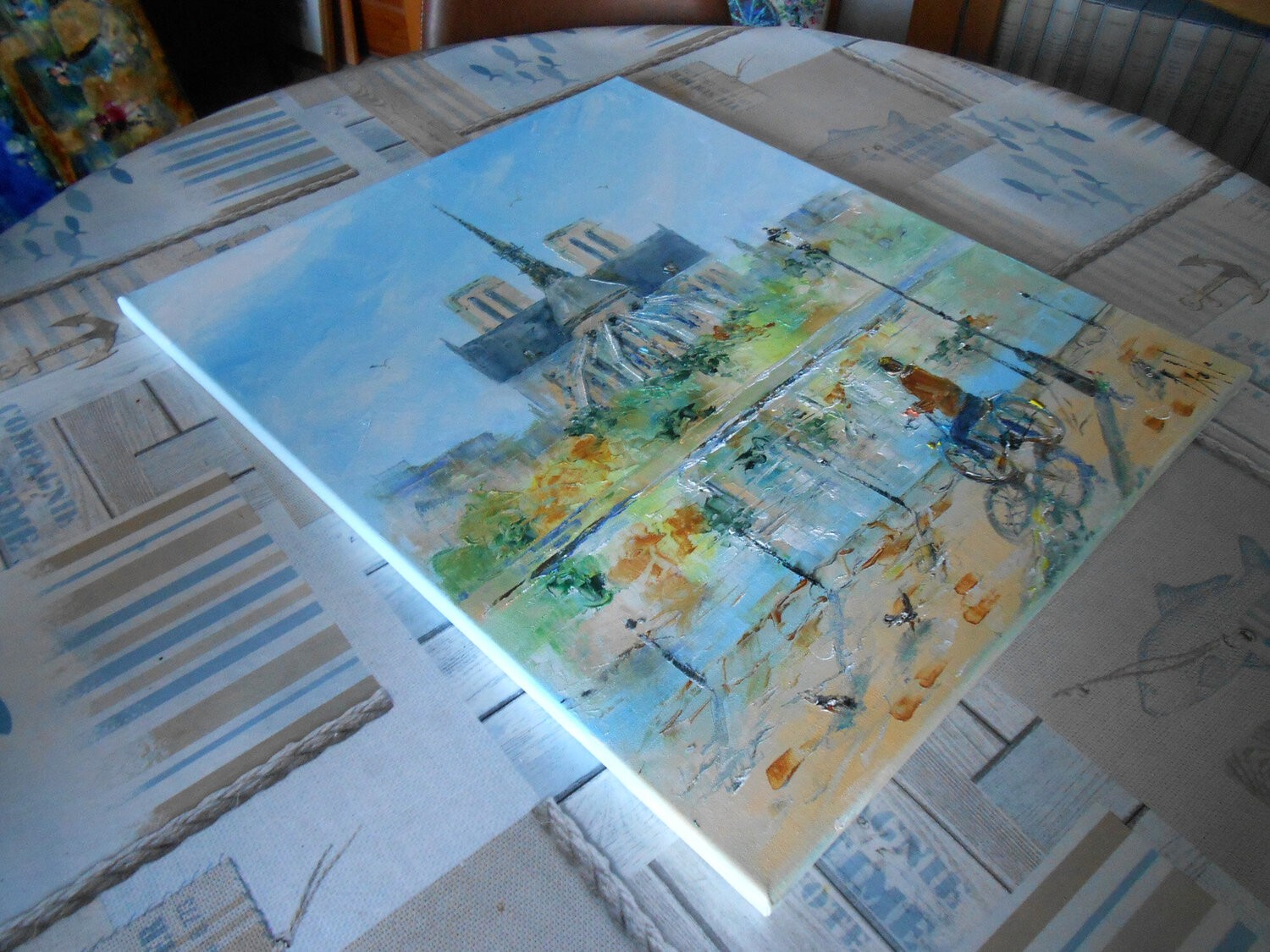 Paris Quai de Seine vue latérale