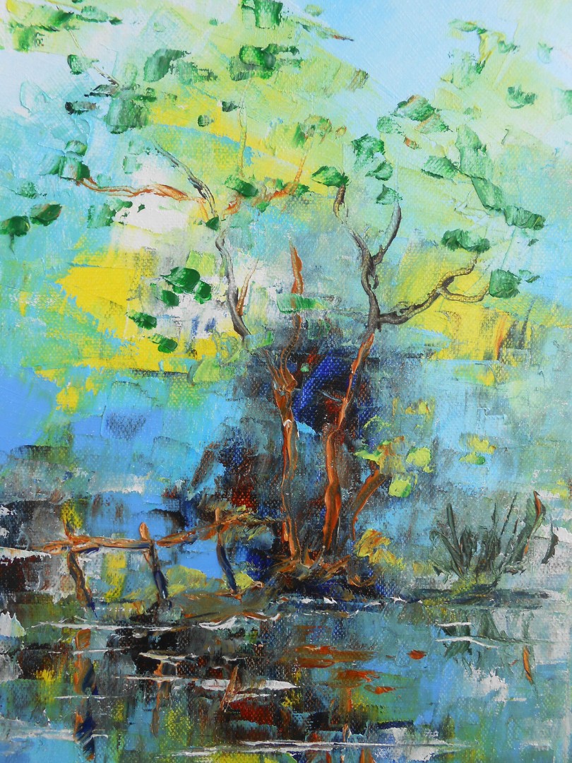 La Rive des Eaux calmes détail 3