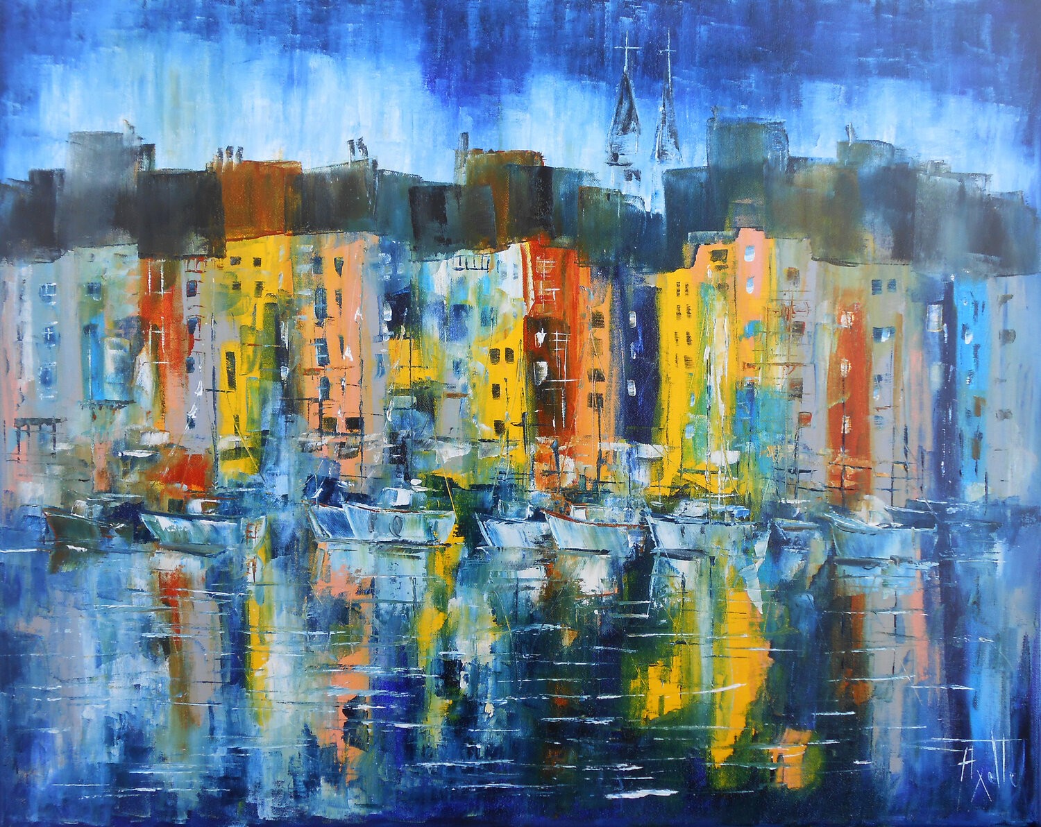 Nocturne à Honfleur