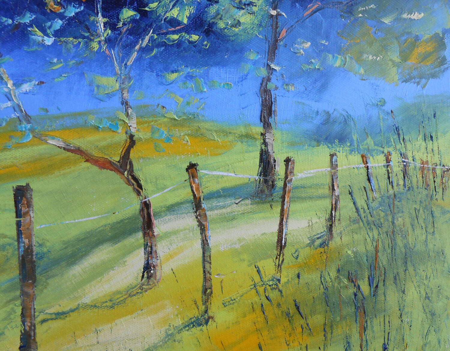 Paysage de Lorraine détail 2