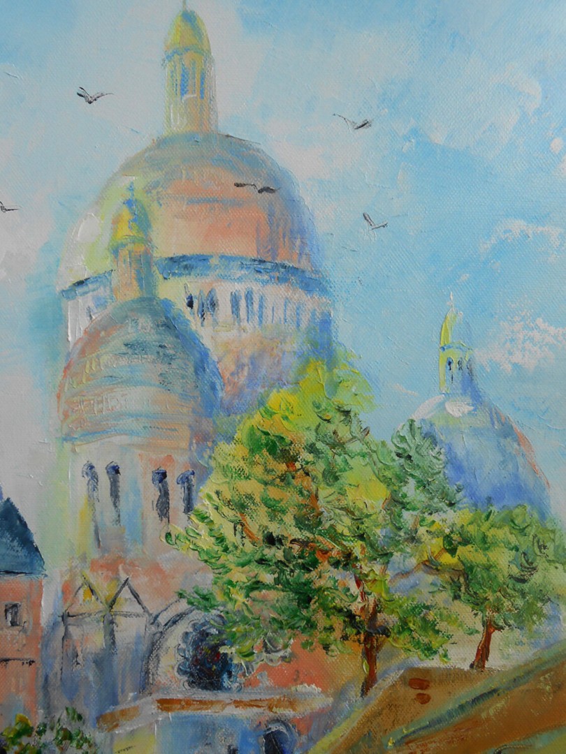 Paris bohème aux pieds du Sacré Coeur détail2