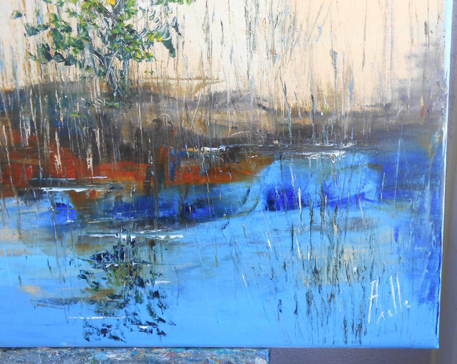 Au bord du lac signature