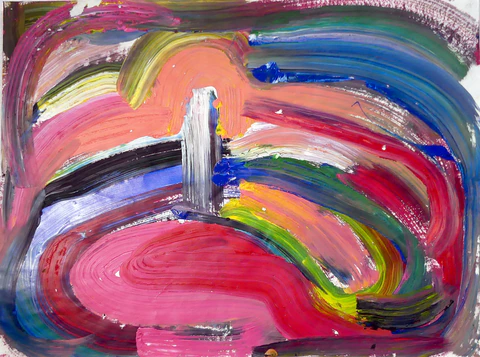 Mer de peinture