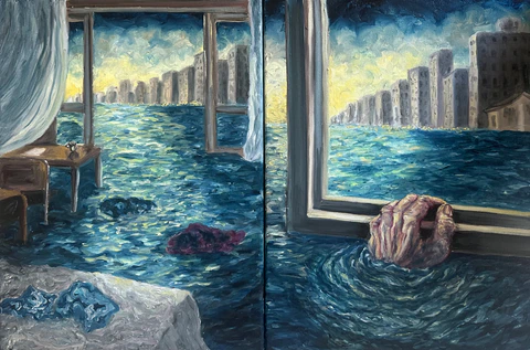 Ce qui reste - diptyque