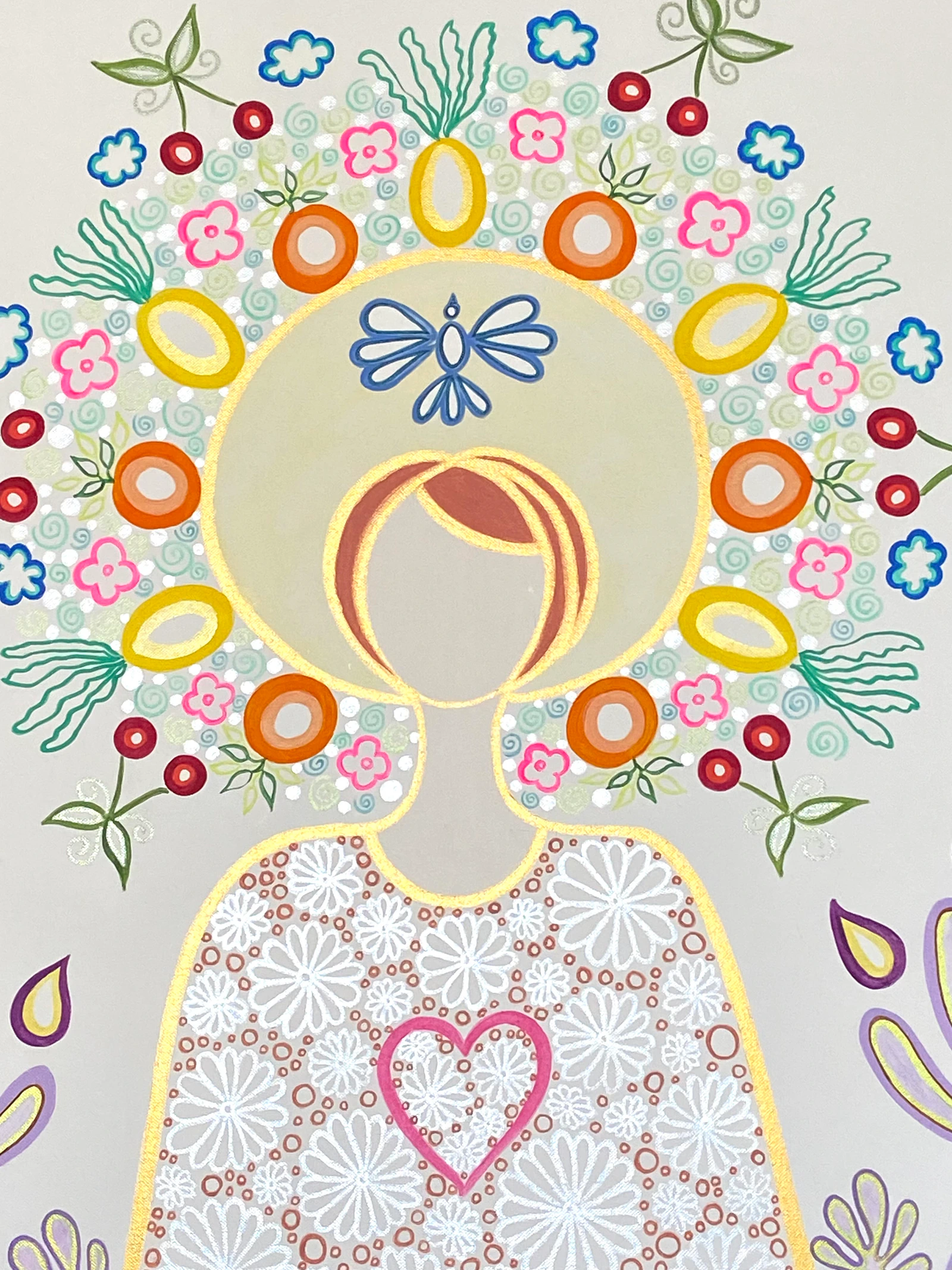 Femme lumière , jardin de l’ame - Thumbnail 3