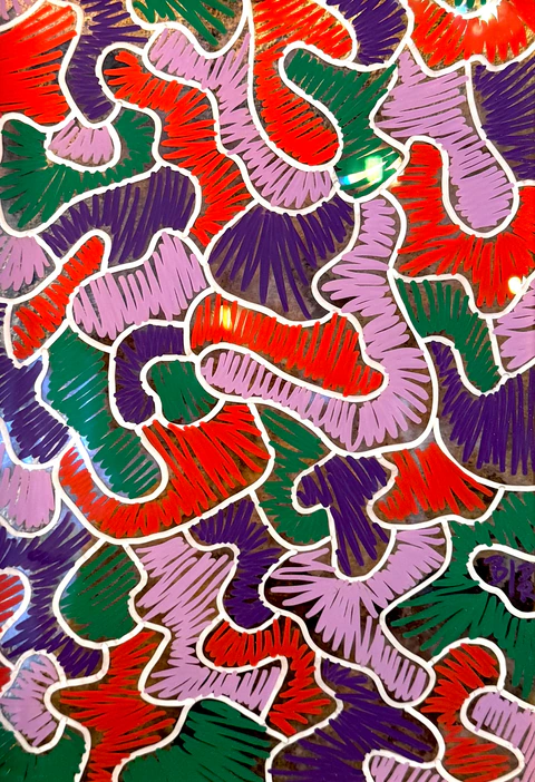 Supernova sur verre V2