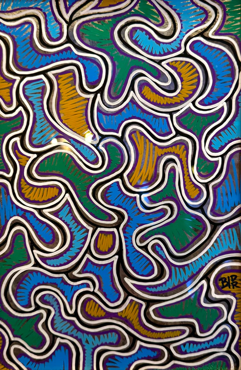 Supernova sur verre V1