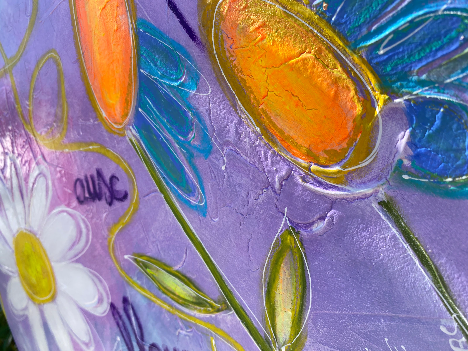 Aux Fleurs, la Peinture - Thumbnail 4