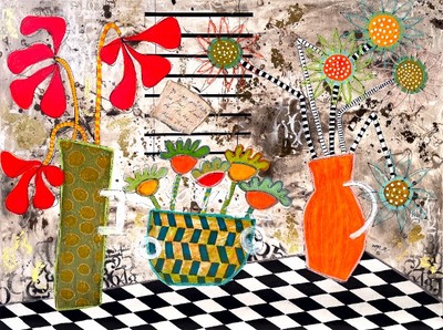 Rosée d'Or sur le balcon