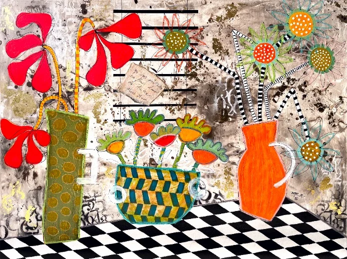 Rosée d'Or sur le balcon - Thumbnail 1