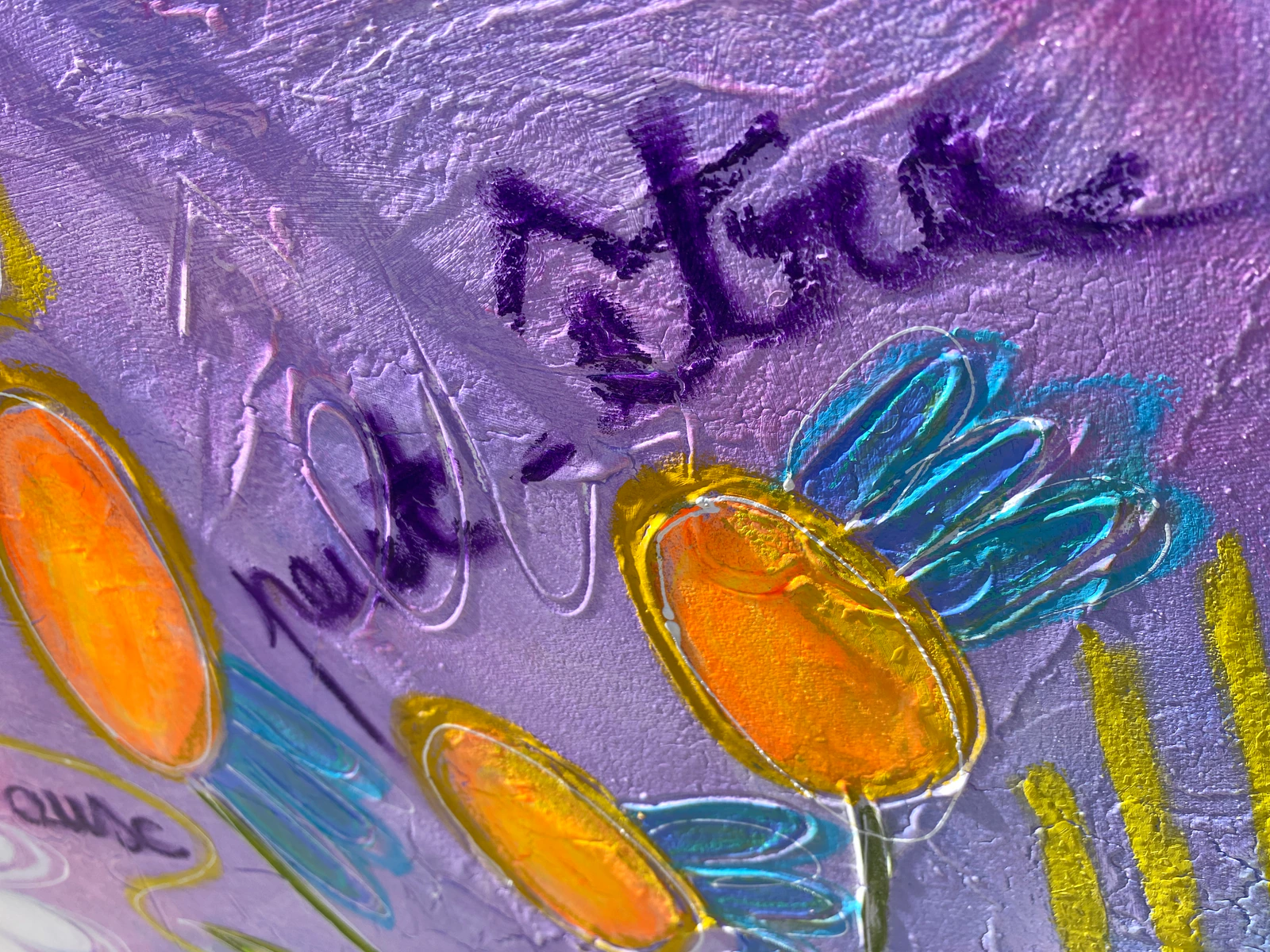 Aux Fleurs, la Peinture - Thumbnail 3