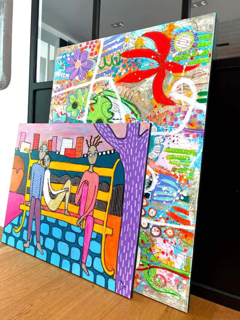 Trois Léonnes au Parc - Thumbnail 3