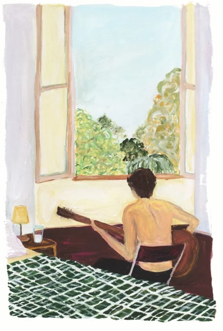 L’étudiant à la guitare - Thumbnail 2