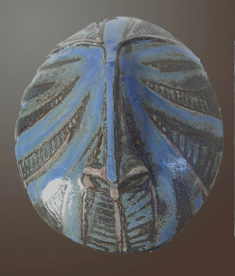 MASQUE BLEU OVALE