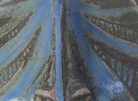 MASQUE BLEU OVALE
