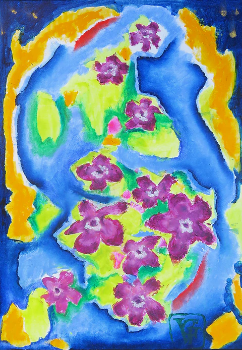 Fleurs clowns