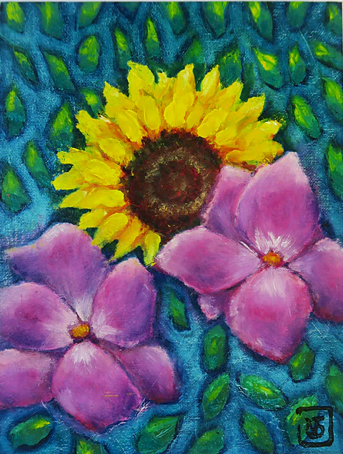 Tournesol en trio
