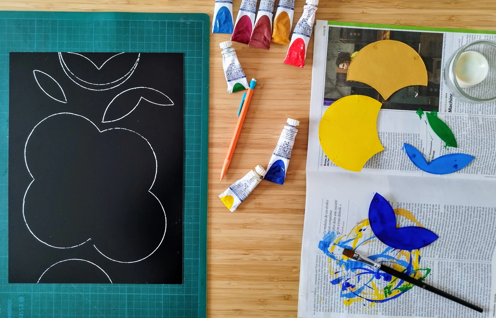 "Langage des fleurs" en atelier