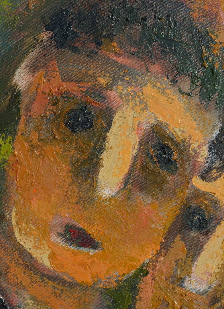 Visage d'un personnage