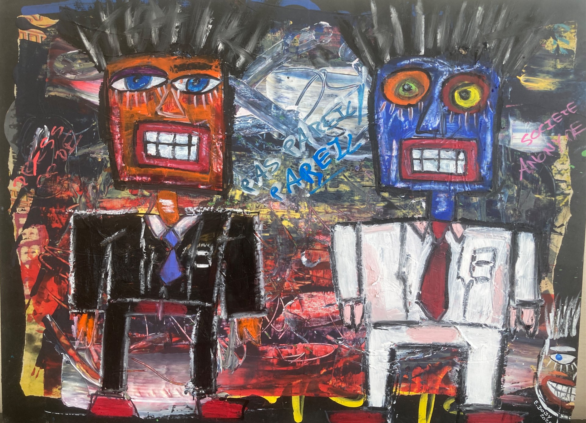 Même moule, âmes opposées