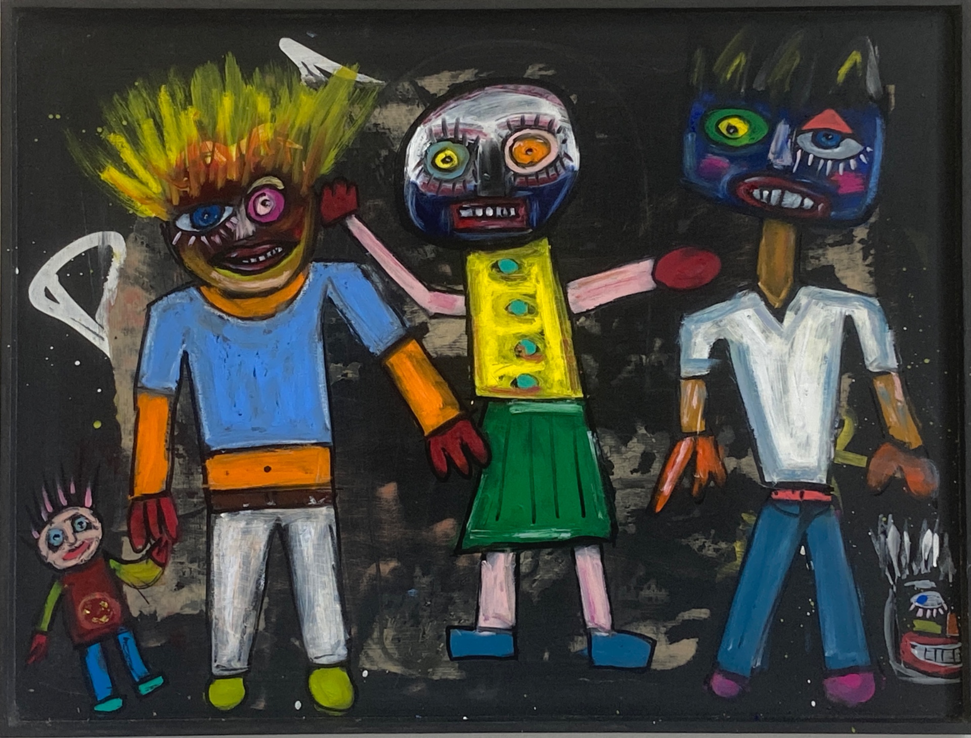 Sous les masques, la joie