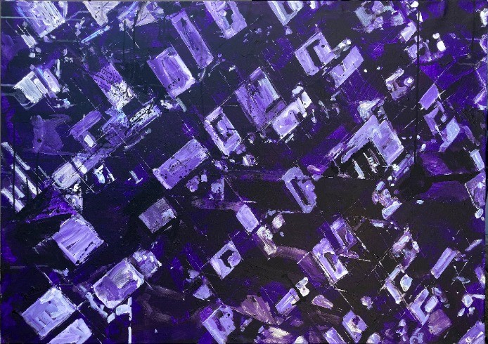 Ecoute tomber la ville 81x116