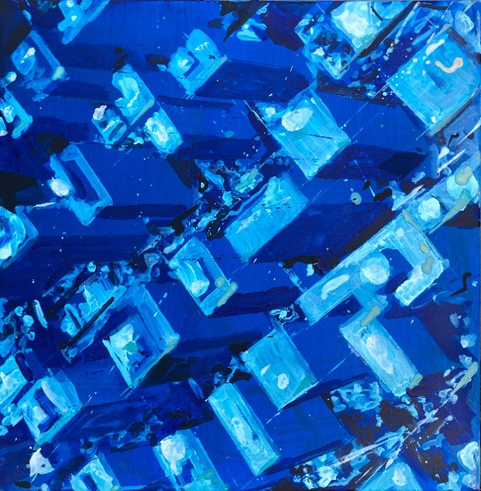 Ecoute tomber la ville 50x50