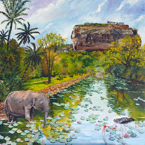 Sigiriya -Retour au Sri Lanca