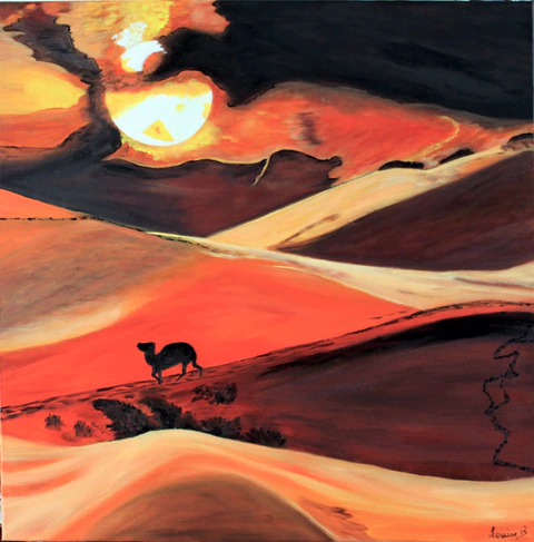 couleurs du désert