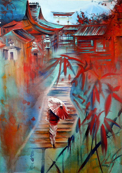 The Kyoto geisha