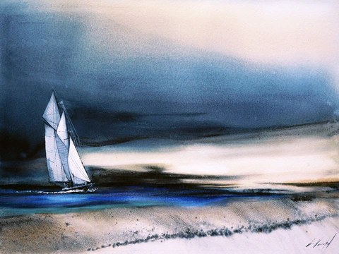 Across the storm