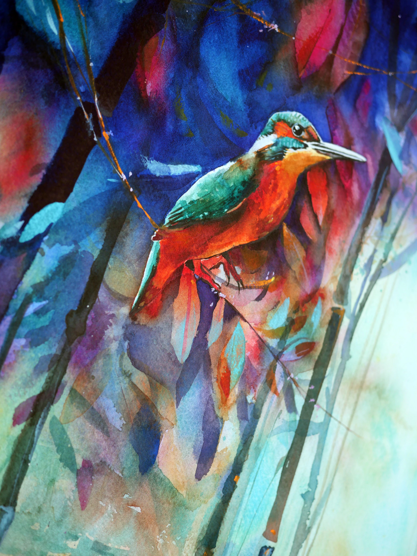 The king fisher's patience - Thumbnail 2