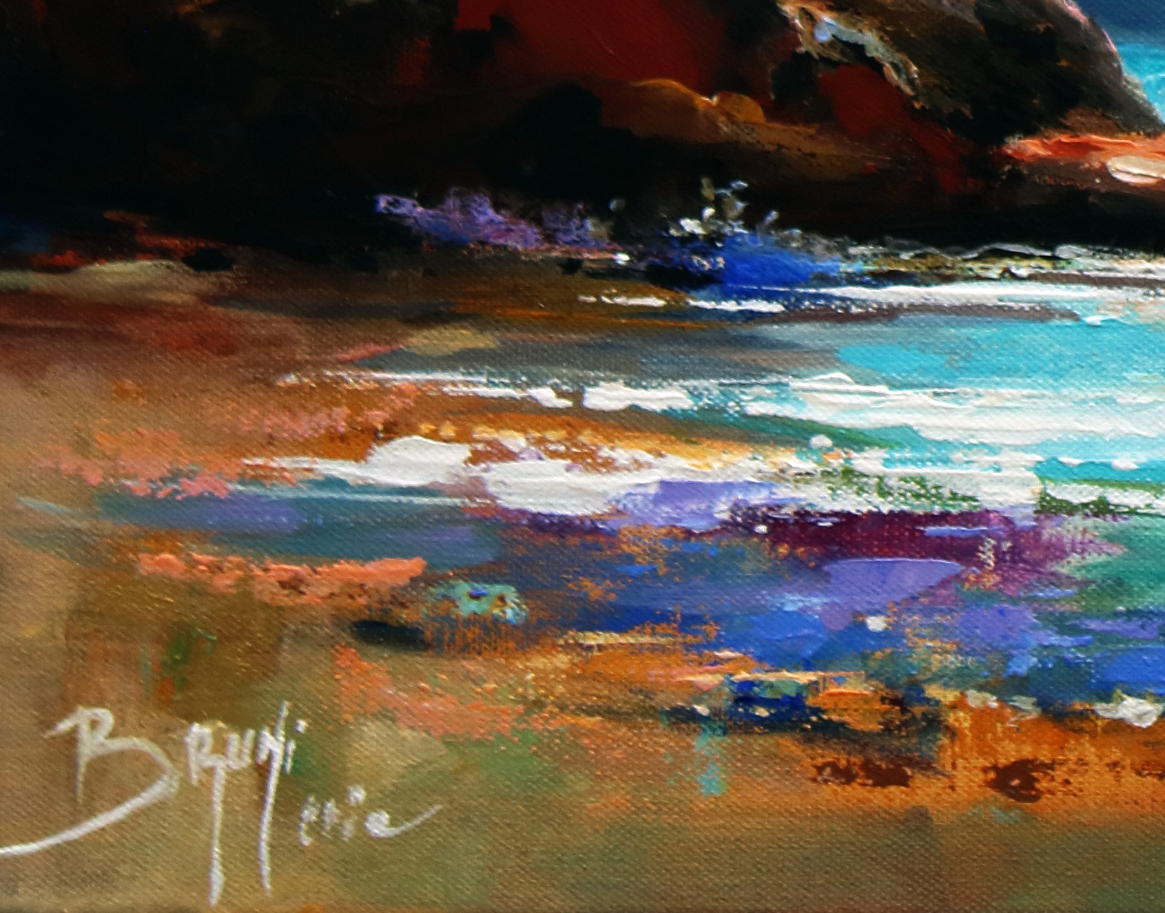 Tempête Céleste sur le Rivage - Thumbnail 5