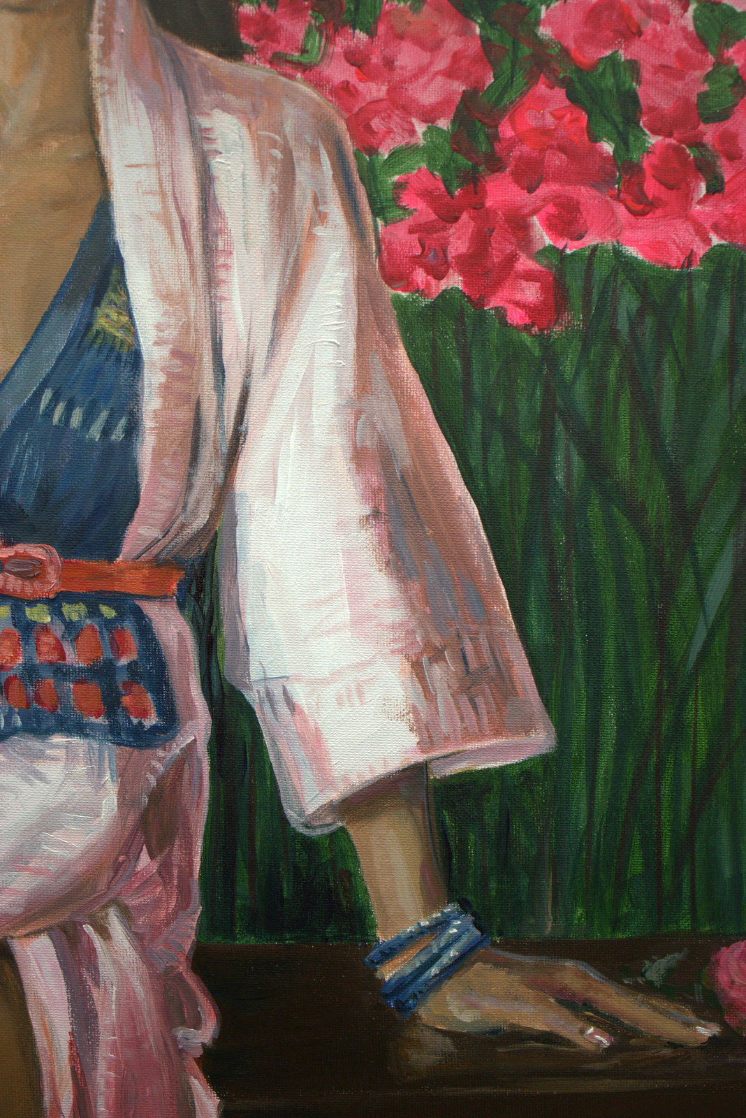 l'instant où Eve-Kim prenant la pose à l'atelier me dit : Vous savez François, je ne suis pas tout à fait une sainte ! - Thumbnail 5