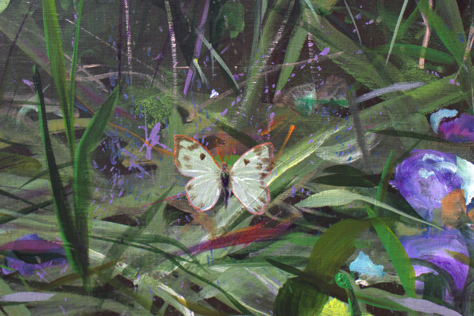 Hermès venant au secours de Flore suite à la survenue d'un coup de vent dans son jardin. - Thumbnail 5