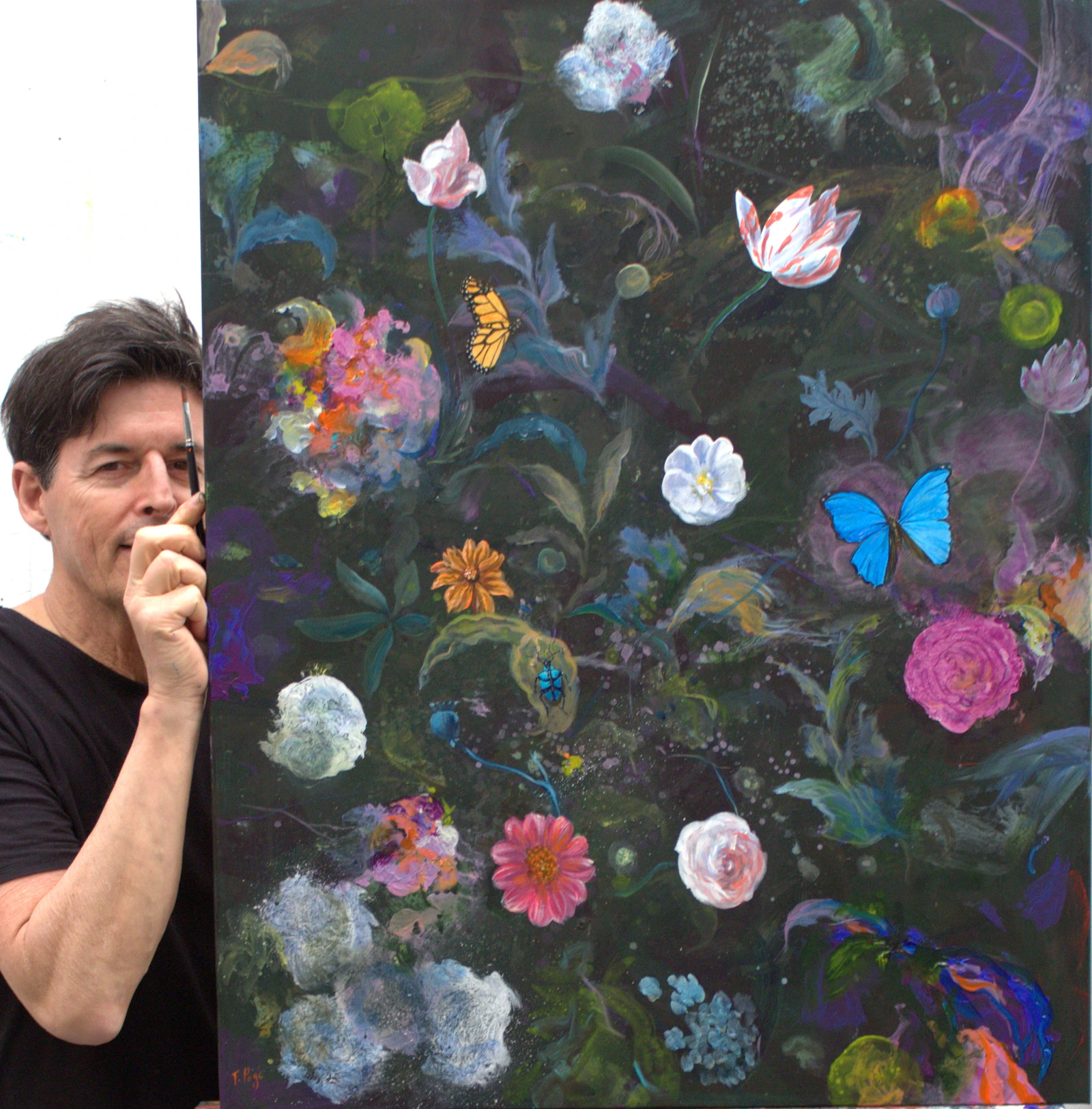 Mes baisers ne savaient dormir sans les tiens immortels alors après l'orage nous allions au jardin les unir sans fin. - Thumbnail 6