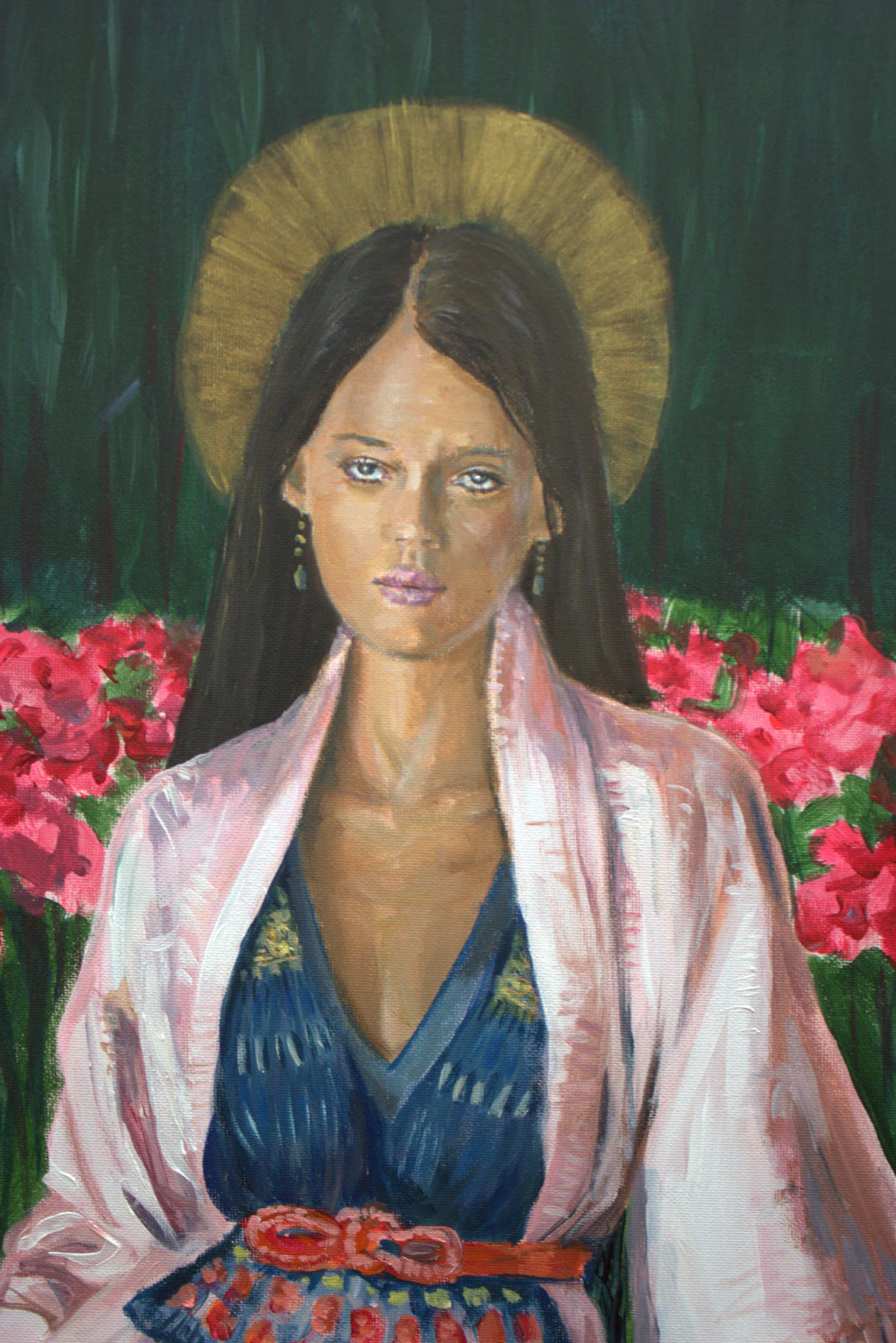 l'instant où Eve-Kim prenant la pose à l'atelier me dit : Vous savez François, je ne suis pas tout à fait une sainte ! - Thumbnail 3