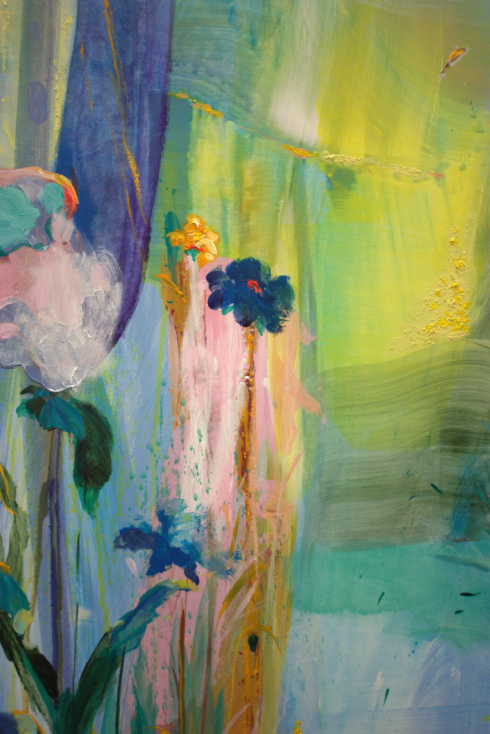 L'orage s'enfuyait en grognant des nimbus. Dans le jardin, Venus comptait les miraculés, on en appelait au sauveur, ardent Phebus. - Thumbnail 3