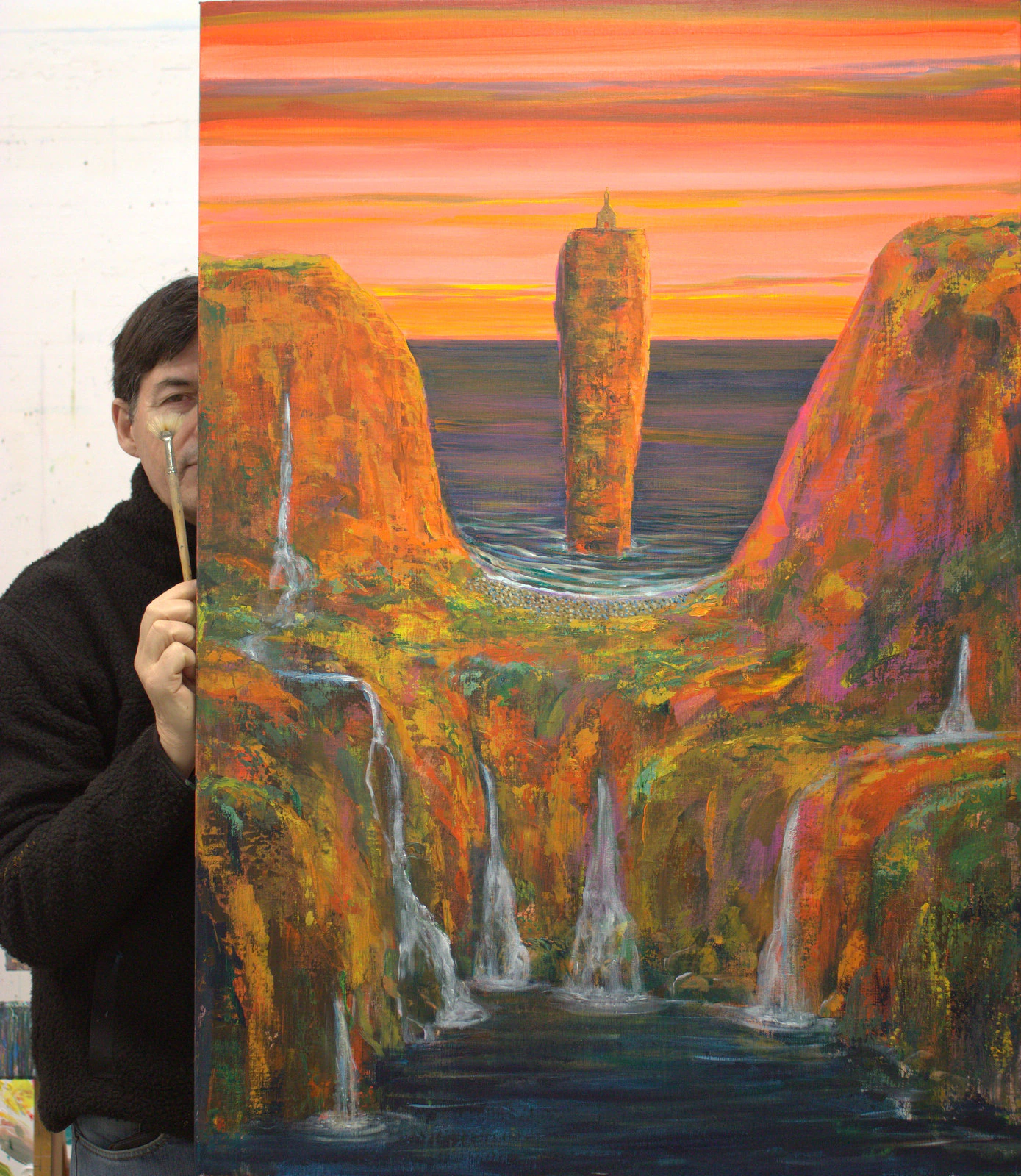 Même si la mer nous montrait son étendue illusoire d’infini, le lac était heureux de son sort avec les donations abondantes des rus l’approvisionnant. Que la lutte était rude pour être à l’honneur du « point de vue » - Thumbnail 5