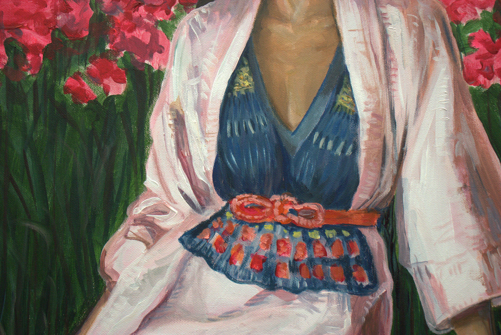 l'instant où Eve-Kim prenant la pose à l'atelier me dit : Vous savez François, je ne suis pas tout à fait une sainte ! - Thumbnail 4