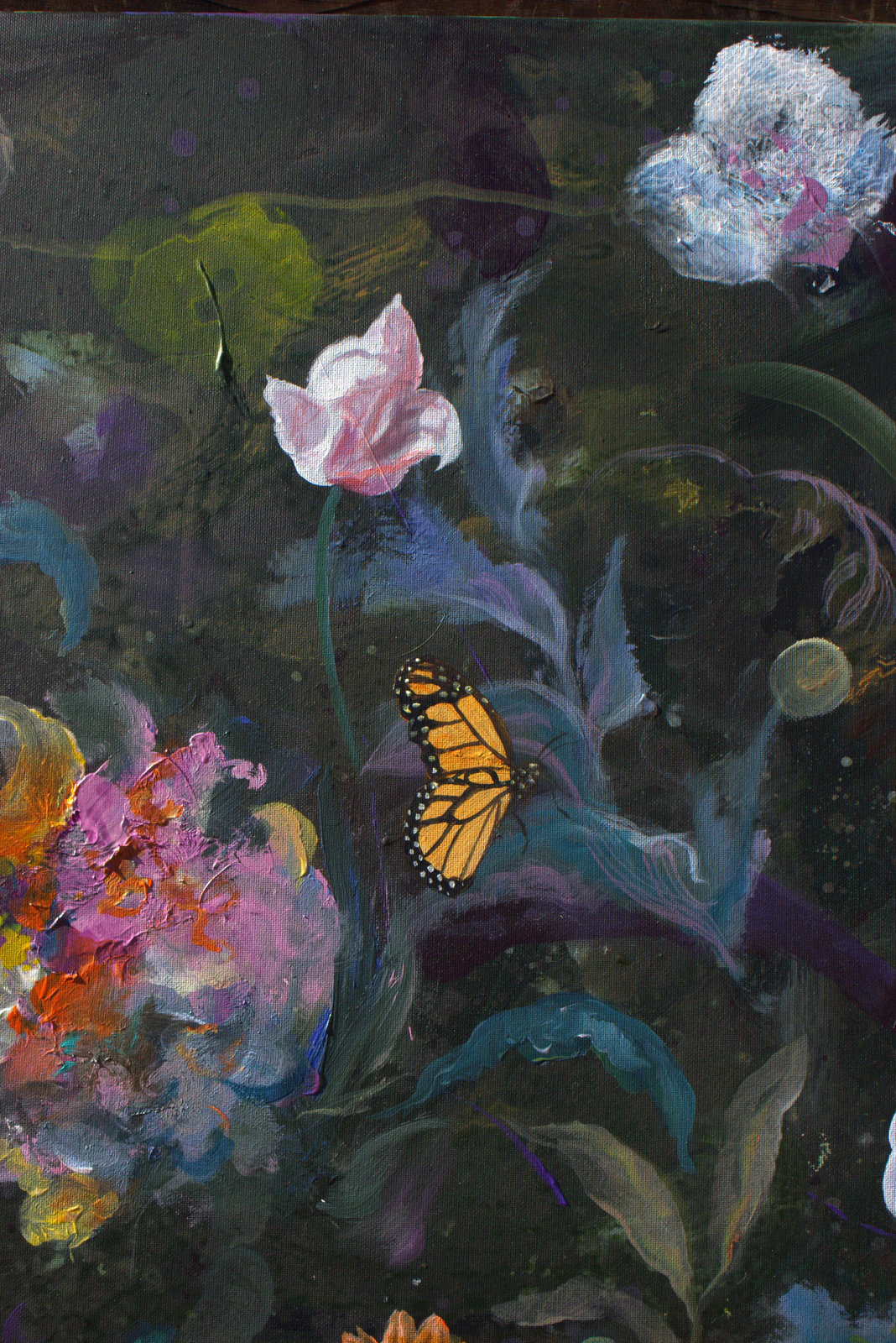 Mes baisers ne savaient dormir sans les tiens immortels alors après l'orage nous allions au jardin les unir sans fin. - Thumbnail 3