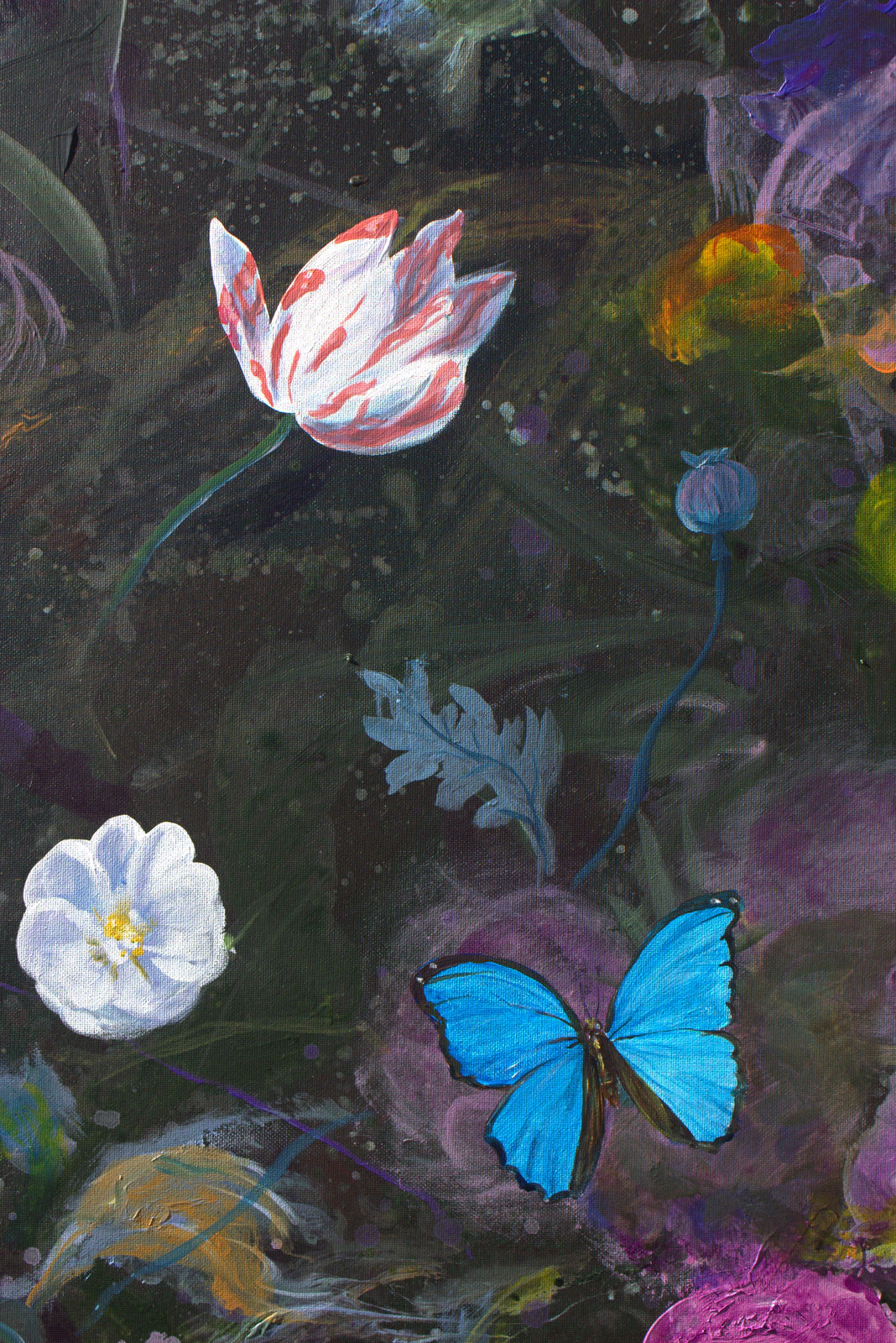 Mes baisers ne savaient dormir sans les tiens immortels alors après l'orage nous allions au jardin les unir sans fin. - Thumbnail 2