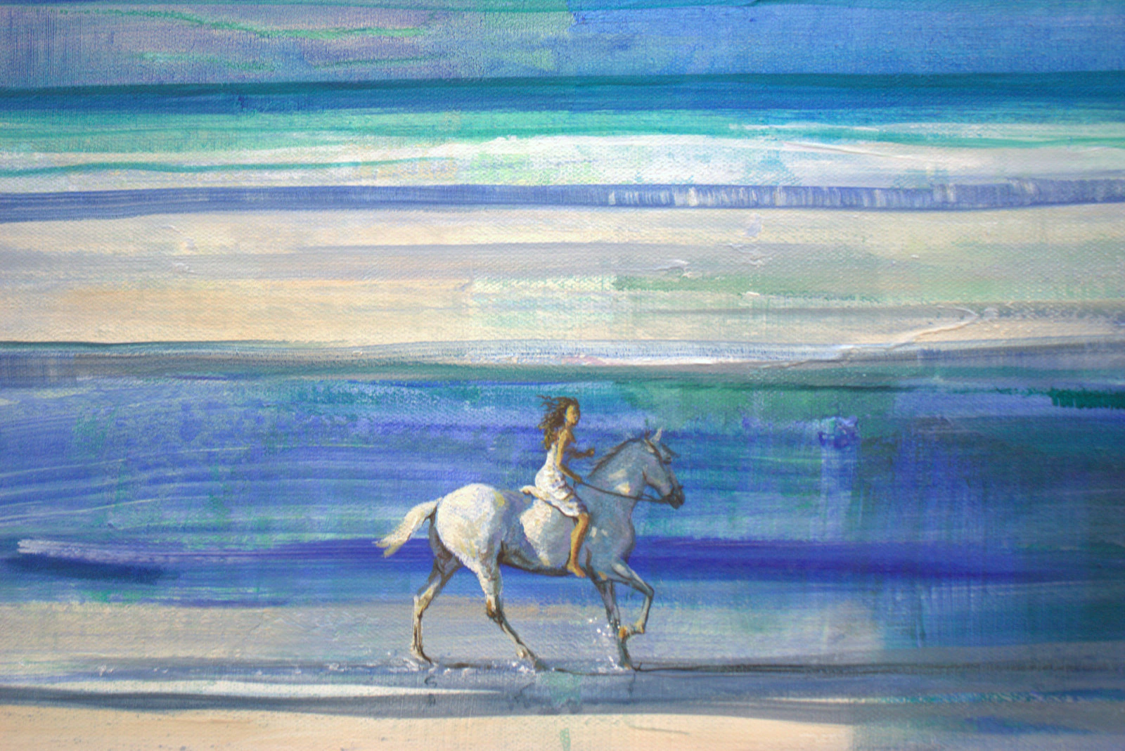 Chaque soir sur mon carnet de croquis, je croquais la mer et ton regard. - Thumbnail 2