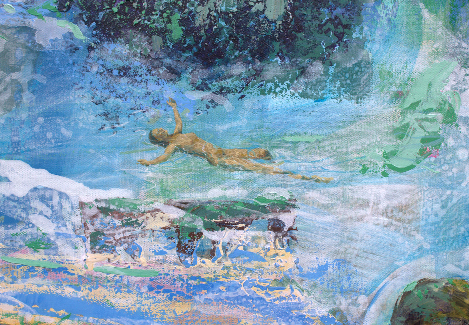 les jours heureux, il la regardait flotter aussi légère que l'onde, bien avant que le temps soit compté. - Thumbnail 3