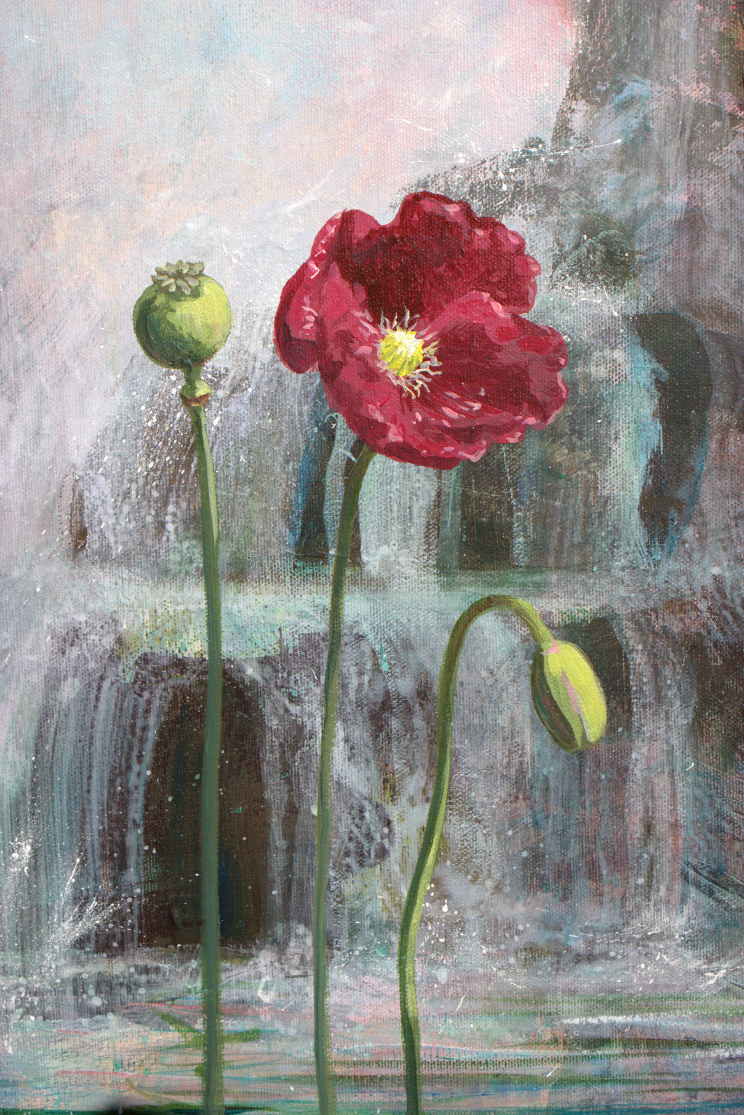 L'origine du monde. La création des fleurs et des cascades. - Thumbnail 2